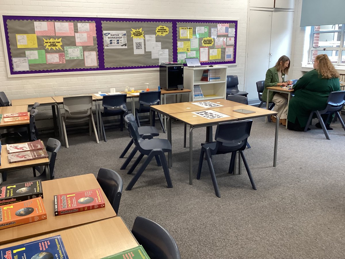 BGS_Maths's tweet photo. The Mathematics department are ready to welcome you  for the @BedfordGirlsSch Open Morning. Please come and visit us, there are lots of activities to join in with. #BGSOpenMorning #BGSSoar #BGSThinksDifferently https://t.co/14icOLRQyG