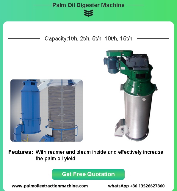 WendyWa03586916's tweet image. Boost your palm oil production with a high-efficiency Palm Fruit Digester Machine! 🚀
🔗 palmoliextractionmachine.com
📩 WhatsApp: +86 13526627860

#PalmFruitDigester #PalmOilMachine #OilExtraction #PalmOilMill #PalmOilProcessing #DigesterTank #DoingMachinery #SustainableProduction
