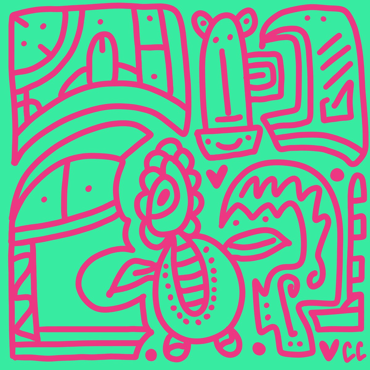 cryptocynthiac's tweet image. Ordimatics 1-4 now available on @OrdXcom 🥳💜🥰
Editions of 11
0.0001 BTC
(or mint using EVM)
Ancient Haring’s Whale
King Taco, Degen Legend
Marfa Mind Map
Bullish Snail Trail
ord-x.com/series/Ordimat…