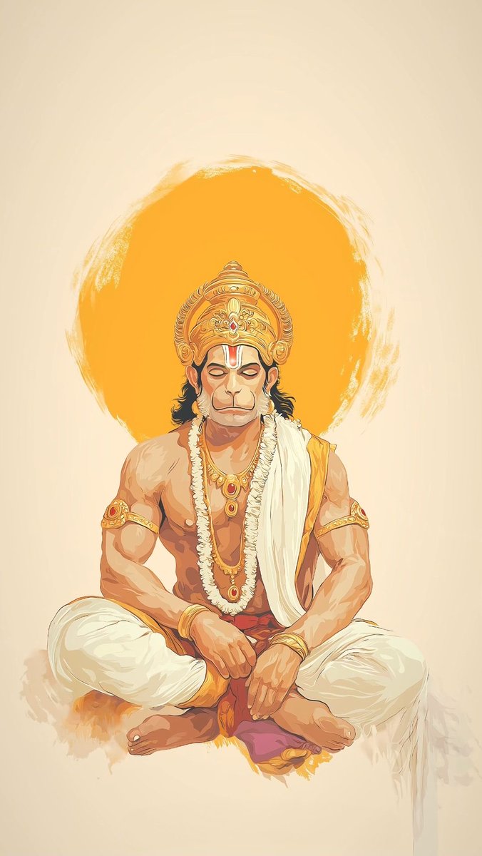 AstroHealerPrit's tweet image. मनोजवं मारुततुल्यवेगं
जितेन्द्रियं बुद्धिमतां वरिष्ठम् ।
वातात्मजं वानरयूथमुख्यं
श्रीरामदूतं शरणं प्रपद्ये 

जय बजरंगबली 🙏
जय श्री राम 🚩🚩