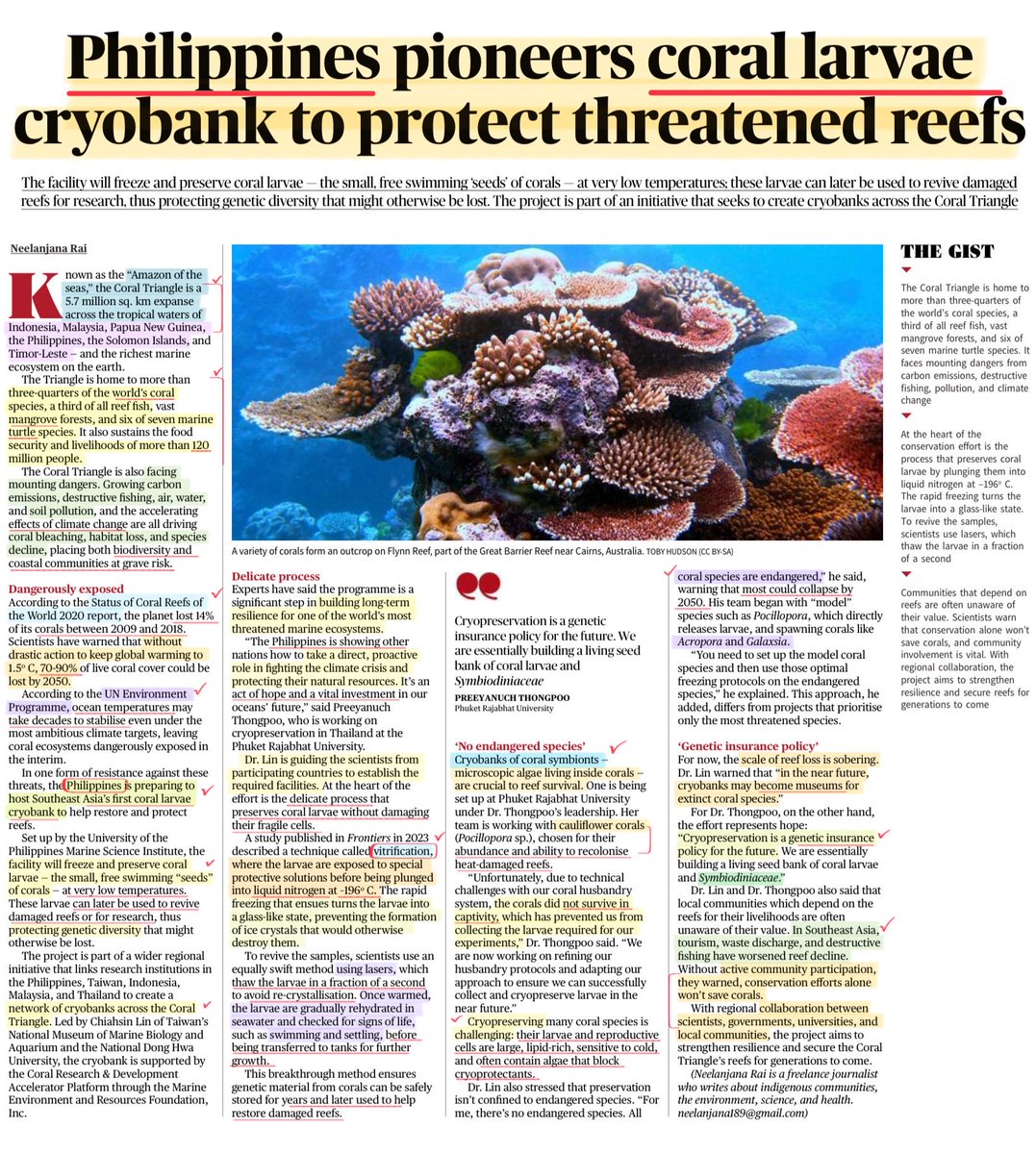 StudyRules12's tweet image. #upsc
#CurrentAffairs
#coralisland 
#CoralTriangle 
#Ecology
#Marinelife