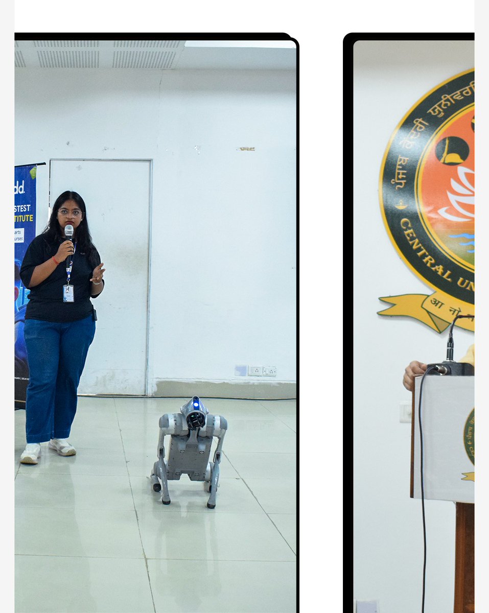 Techcadd_comp's tweet image. Techcadd had the wonderful opportunity to host a Career Awareness &amp;amp; Guidance Session at the Central University of Punjab

A heartfelt thank you to the Central University of Punjab for their warm welcome and valuable collaboration.