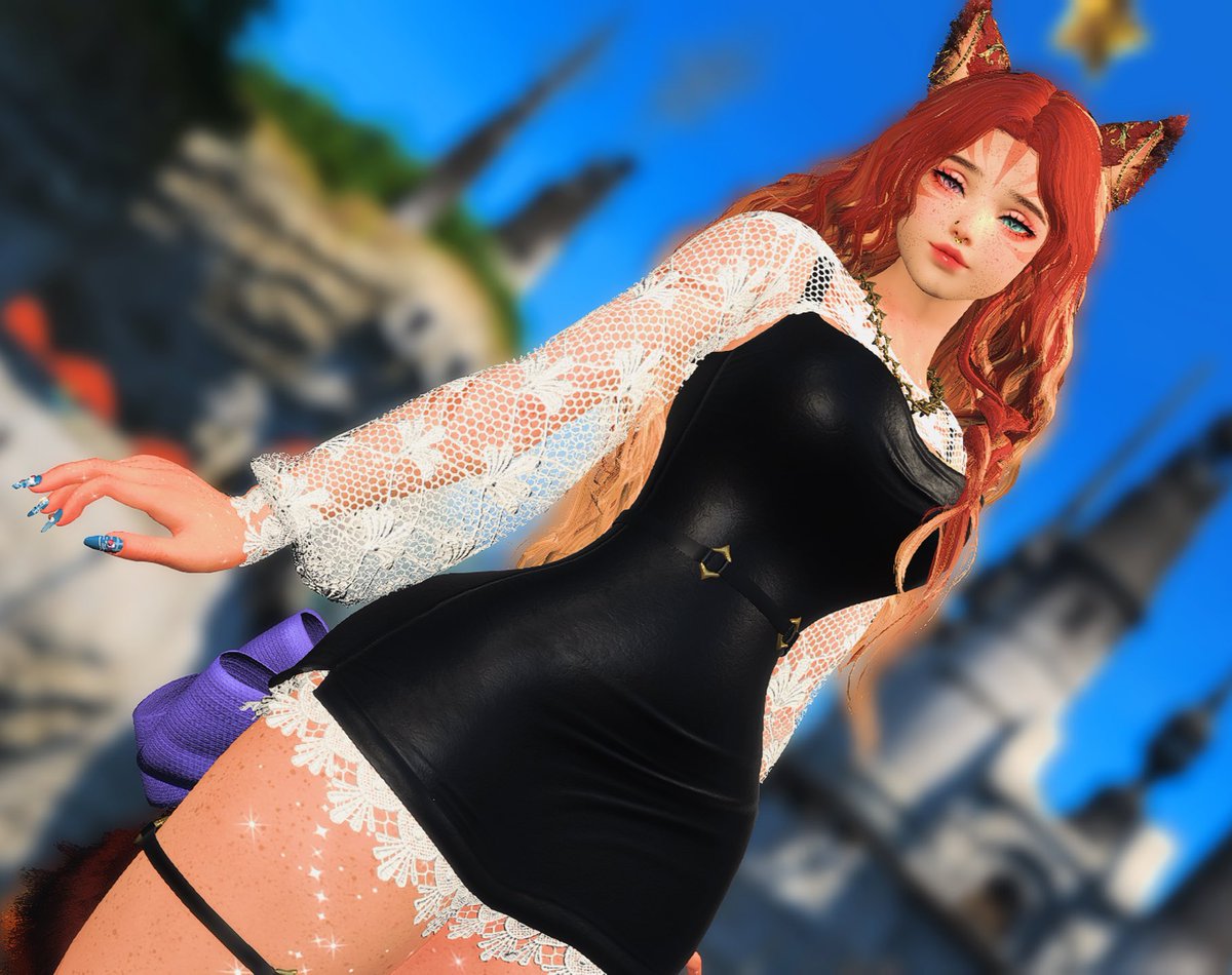 My recent favorite dress 🤍🖤 #pockymods