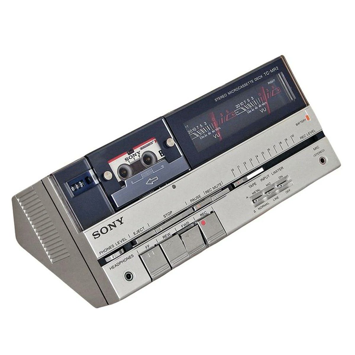 ObsoleteSony's tweet image. 1979 Sony Microcassette Deck TC-MR2