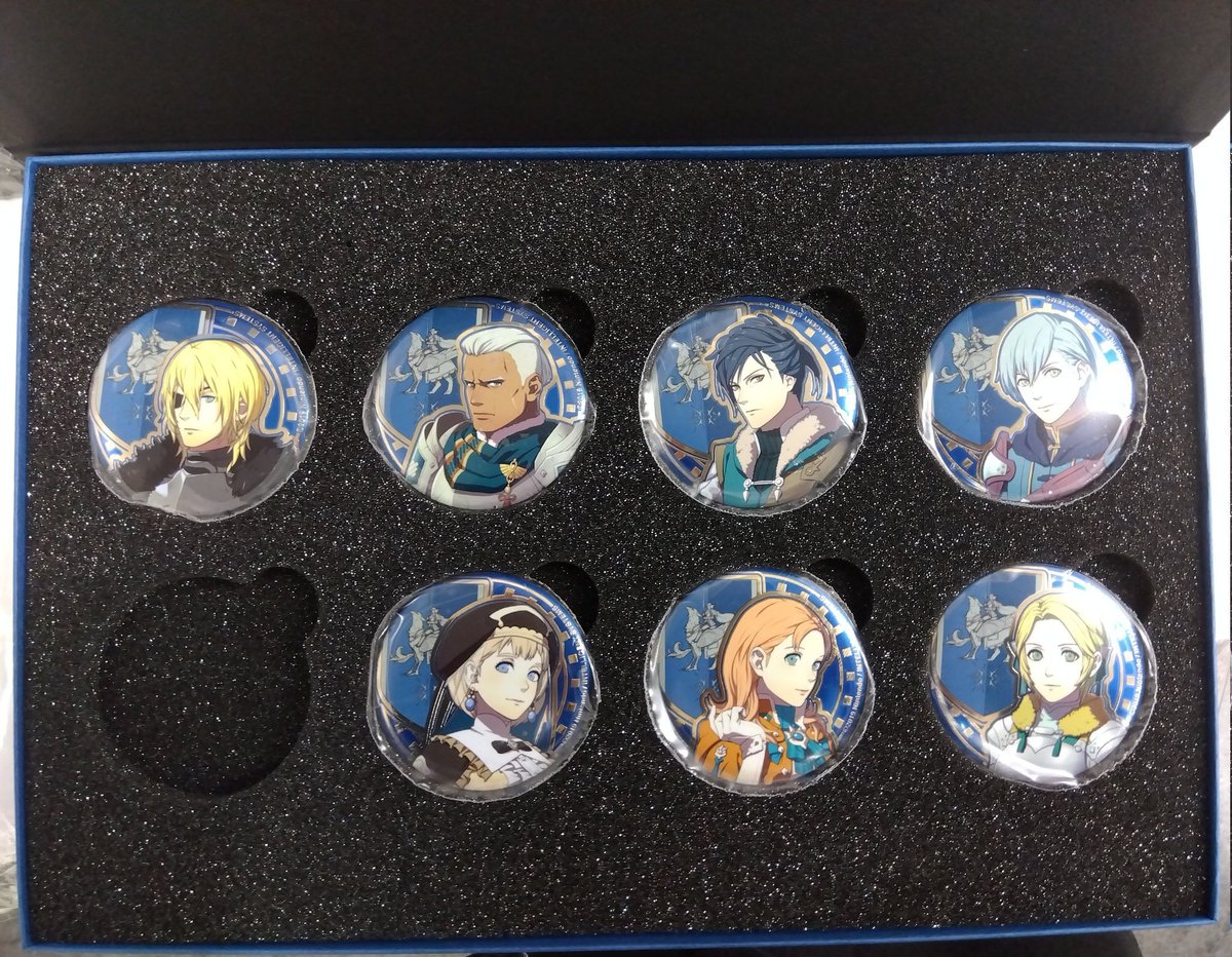 ファイアーエムブレム 風花雪月 メタル缶バッジボックス ファーガス神聖王国 ファイアーエムブレム 風花雪月 メタル缶バッジボックス ファーガス