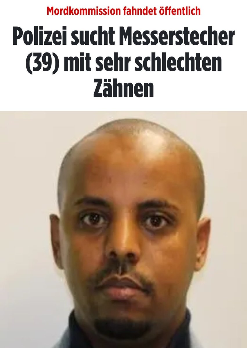 DrLuetke's tweet image. Messerstecher gesucht:
Achten Sie bitte auf die Zähne!