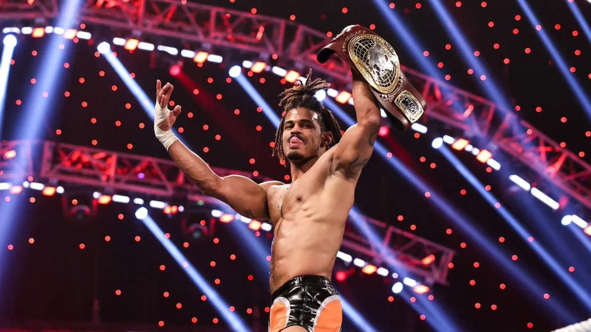 reigns_era's tweet image. Wes Lee’s NA Title run will never be forgotten 💔