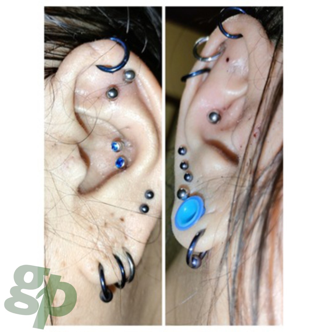greenpiercing's tweet photo. https://t.co/WuFuKogLZ2
【フォトGP No.05214】アヴァルさんの耳のボディピアス

#グリーンピアッシング #フォトGP #ボディピアス #イヤーロブ #ヘリックス #アンテナ #インナーコンク #アウターコンク #軟骨ピアス #クリッカー 
#greenpiercing #earpiercings #helixpiercings #conchpiercing https://t.co/XVP9zADHjs