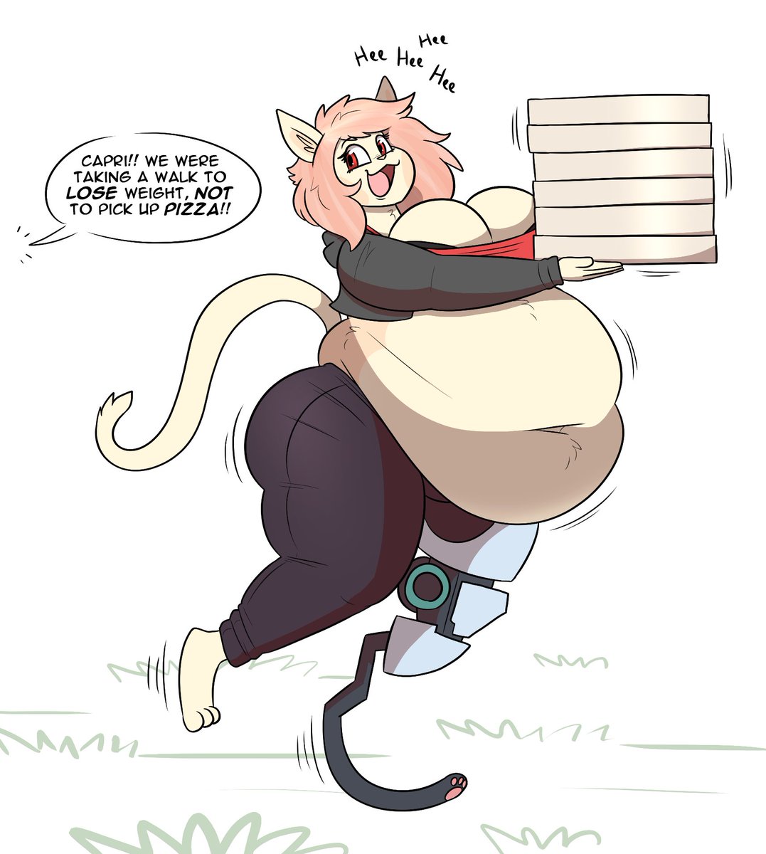 ChocEnd's tweet photo. Octummber Day 12: Stroll
Capri's totally cheating on her diet again
@Doxxylbox clearly the solution is to give her more pizza https://t.co/dNxVEdPzLy