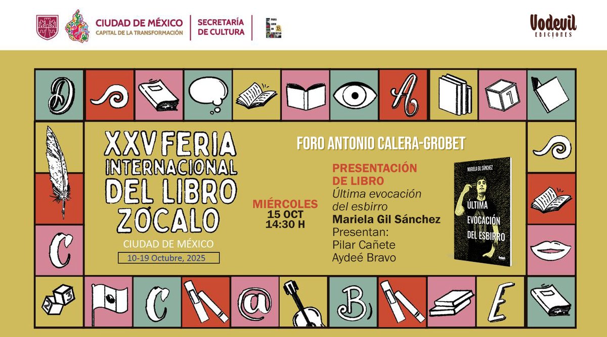 Vodevil Ediciones tweet media