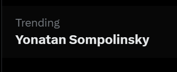 🚨 BREAKING NEWS 🚨

YONATAN SOMPOLINSKY IS TRENDING

SECOND TIME IN A WEEK

He is in the Top 3 - Top 10 most cited in the crypto industry with 4347 total citations from most crypto in the Top 100. $KAS founder is the Einstein of crypto.

Less than 2 days to nominate him: