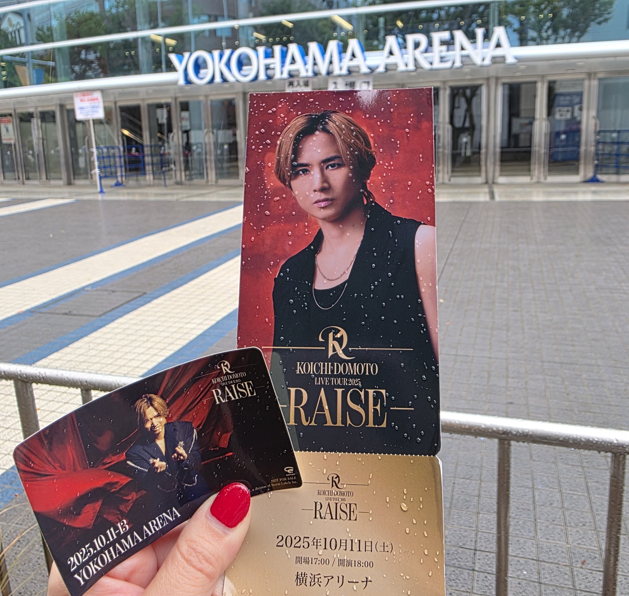 アイドル RAISE KOICHI DOMOTO LIVE TOUR 2025 KOICHI DOMOTO LIVE TOUR 2025 RAISE。 | Mirror