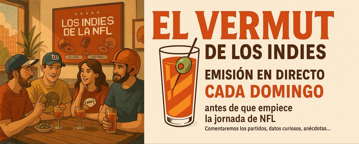 🚨🚨🚨🚨🚨🚨🚨🚨🚨🚨🚨🚨🚨🚨🚨
Hola Indies. TRAEMOS NOVEDADES. Mañana tendremos nuestro primer directo en Twitch y YouTube, de 18:00 a 18:55 para el aperitivo de la Semana 6. ¿Os pasáis un rato a charlar con nosotros?

youtube.com/@losindiesdela…