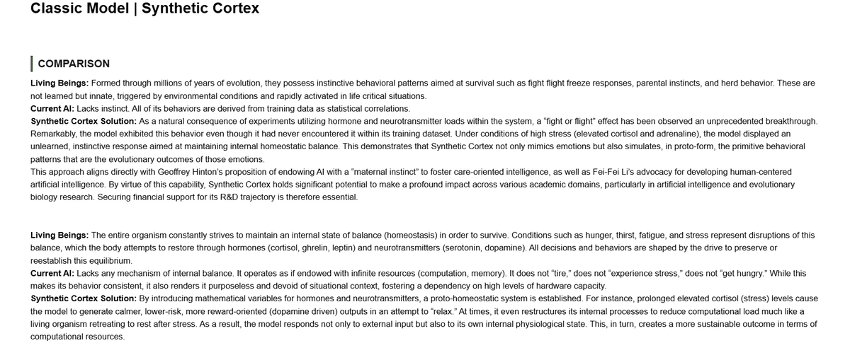 scortexlab's tweet image. Difference between Synthetic Cortex and other models #LLM #AI #syntheticcortex #scortex

 join the beta test: studio.scortexlabs.com 

#gptoss #llama #opensource
