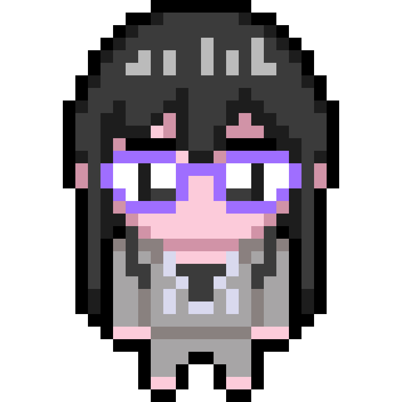 air_pixel0405's tweet photo. お待たせしました！
ドット絵キャンペーンの作品はこちらになります🎨
透過版と白背景版の2種類をご用意しました。
ご参加ありがとうございました！
@Pineapple__88  様 https://t.co/QIy2XWr9SR