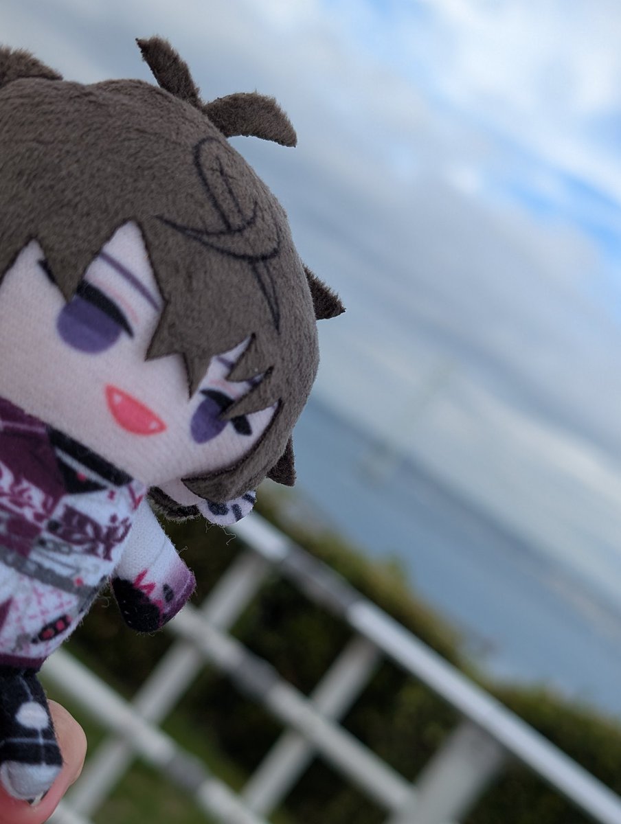 Flower_bear_00's tweet photo. テツ！淡路島だよ！ https://t.co/72sZzpIbhq