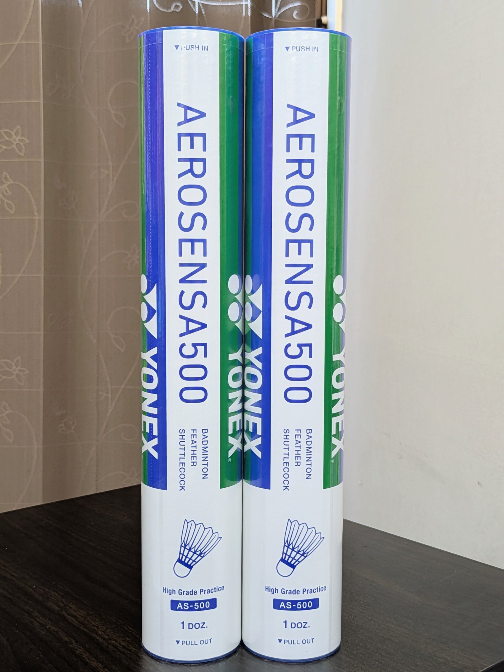 ヨネックス バドミントン シャトル エアロセンサ500 3ダース 4番 YONEX