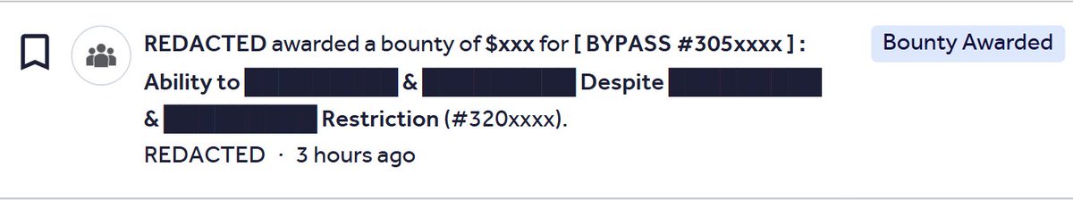 prakhar0x01's tweet image. Yay, I was awarded a $$$ bounty on
@Hacker0x01 

Reported : Jun/2025
Rewarded : Oct/2025

#togetherwehitharder #hackerone