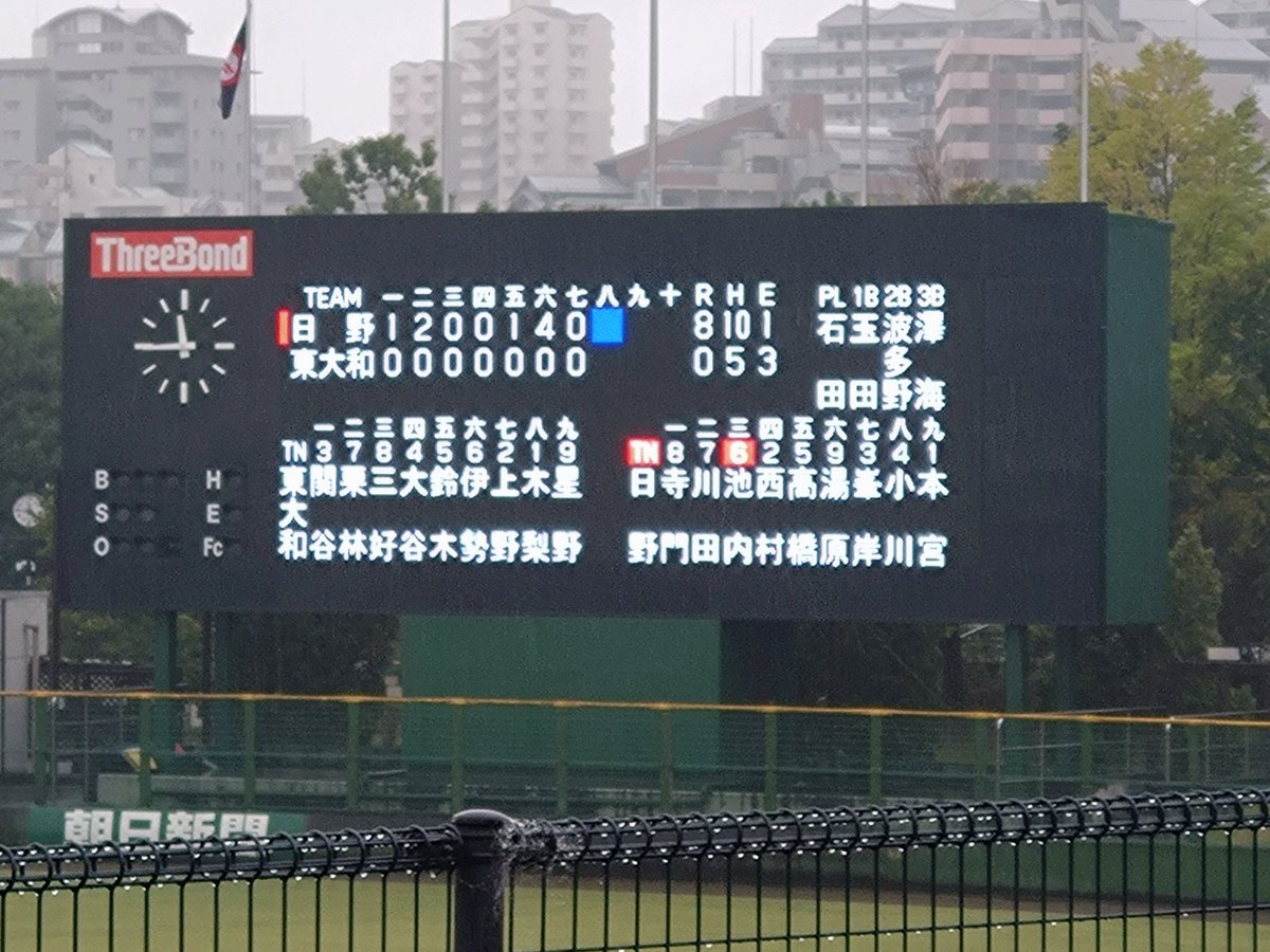 hinoband's tweet photo. 「雨あがらず」厳しい応援でしたが、なんとか来週に駒を進めて貰いました🎉 https://t.co/ZI4kkiL2Re