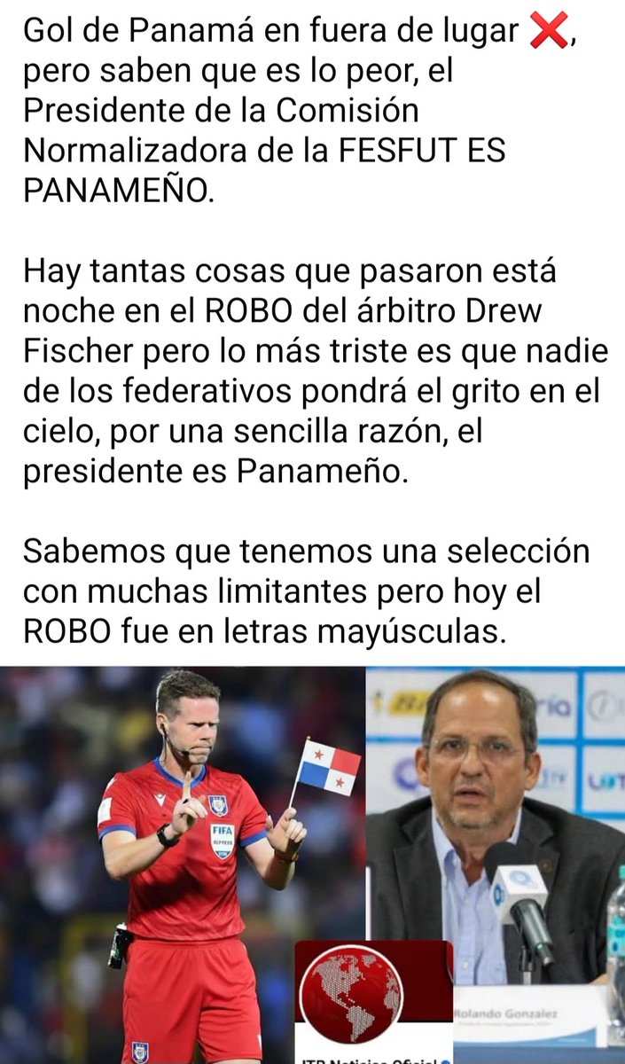 DonJOSE53053930's tweet photo. @Concacaf 
@fesfut_sv 
@fernandopalomo https://t.co/NIn17VhIr0