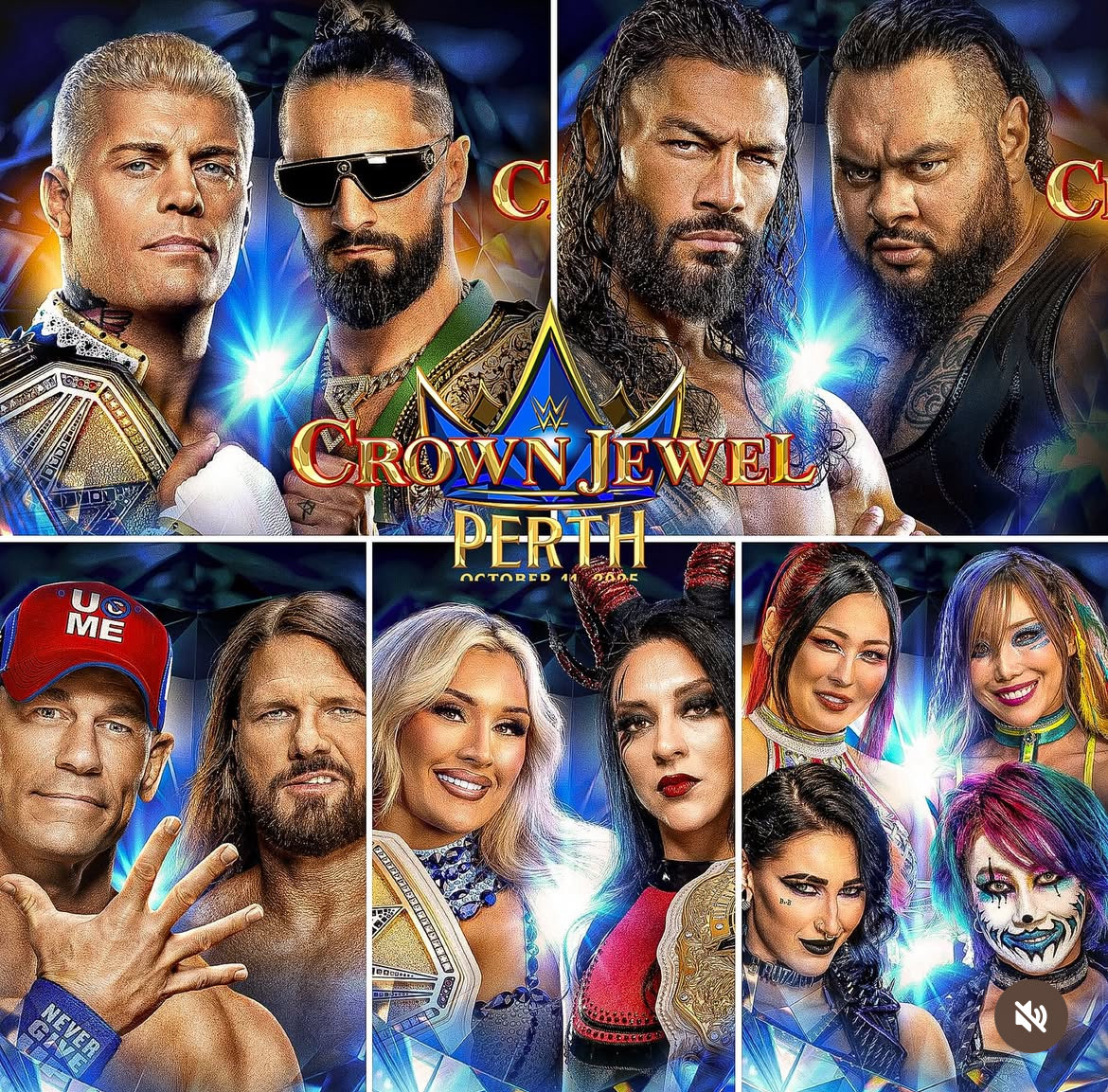 tega1x's tweet image. 🔥 Pumped for #WWECrownJewel ? Let’s connect for epic WWE updates & live reaction. Let’s build the hype together! 💪 RT, like and comment so we get more people to connect with 😀 #WWE