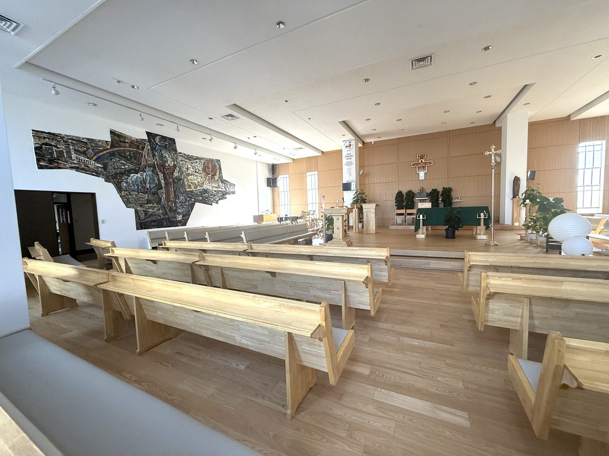 RobHoey1's tweet image. The renovations are completed at the Franciscan Chapel Center in Roppongi. They did a wonderful job.
#funeralsupportservices #funeraldirector #expatfunerals #tokyoexpat #外国人 #エンバーミング  #カトリック