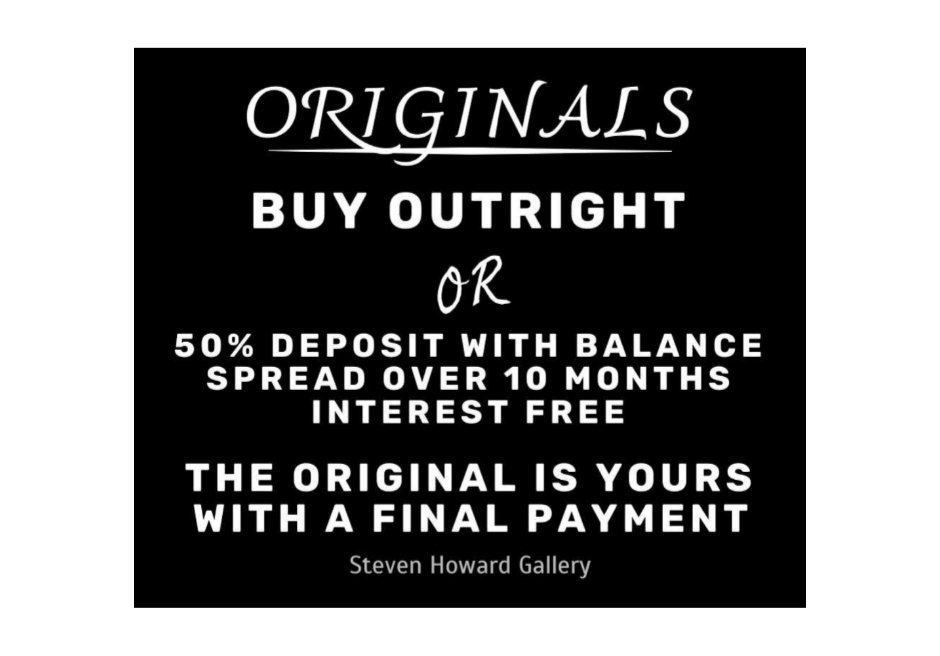 Steven1Howard's tweet image. Originals: The only ones in the world: @HowardGallery