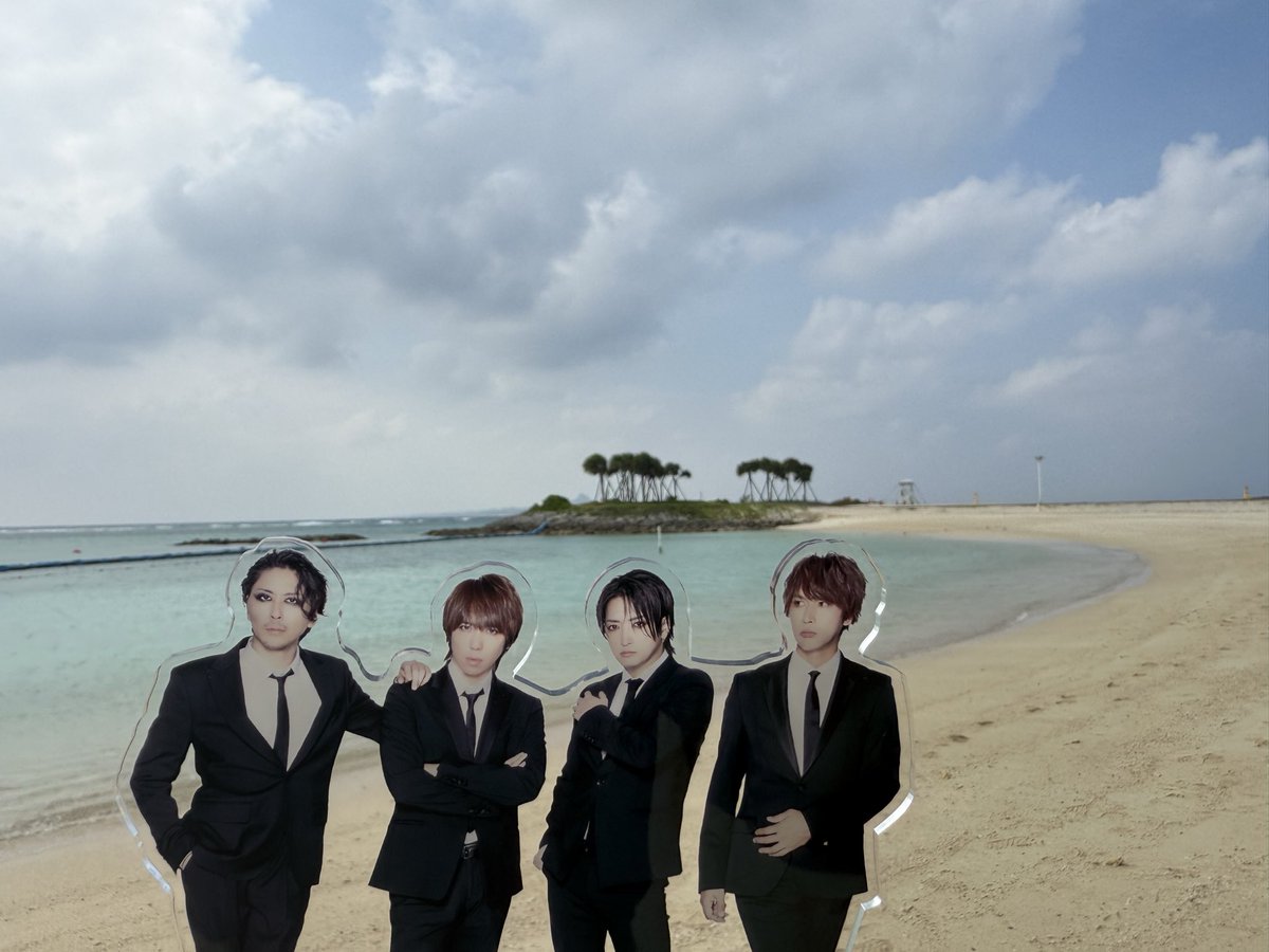 沖縄上陸！
台風の影響なくてよかった