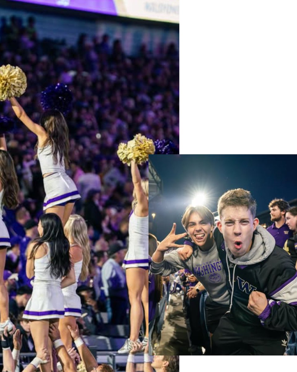 UW's tweet image. Huskies win to put a cherry on top of #WDay! We loved seeing everyone rep the purple and gold for our Huskies. GO DAWGS!