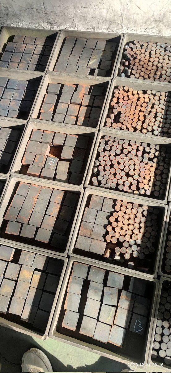 Rare earth neodymium iron boron magnets, such as those made by noveon magnetics