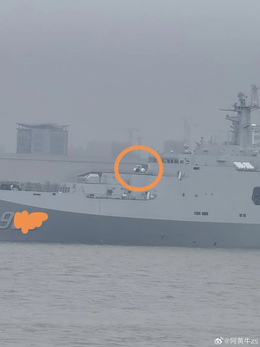 PLA_MilitaryUpd's tweet image. The LY-1 Laser system unveiled in 9.3 parade is now being tested on a type 071 Amphibious landing dock, which has been going on since last year
#OSINT #LY1 #Laser