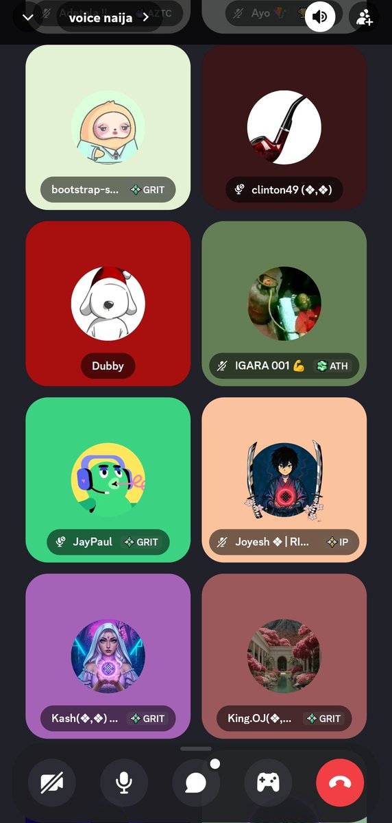 bootstrapDMC's tweet image. Amazing VC had in the Nigerian channel last night on @ritualnet, hosted by the Queen of NPCs, @Kash_060, the new NPC movement is powerful and now I&apos;m feeling left out not having the NPC role 😔 but I&apos;m supporting the faction regardless.

She dropped some alphas on PAOP, roles and…