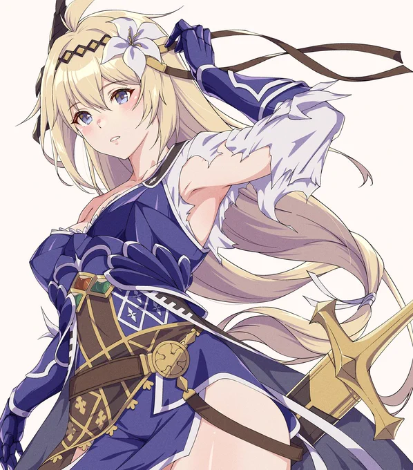 お題の恒常光ジャンヌ。#グラブル