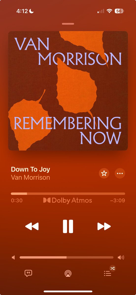 Finally this amazing song - the theme to the movie Belfast - is obtainable