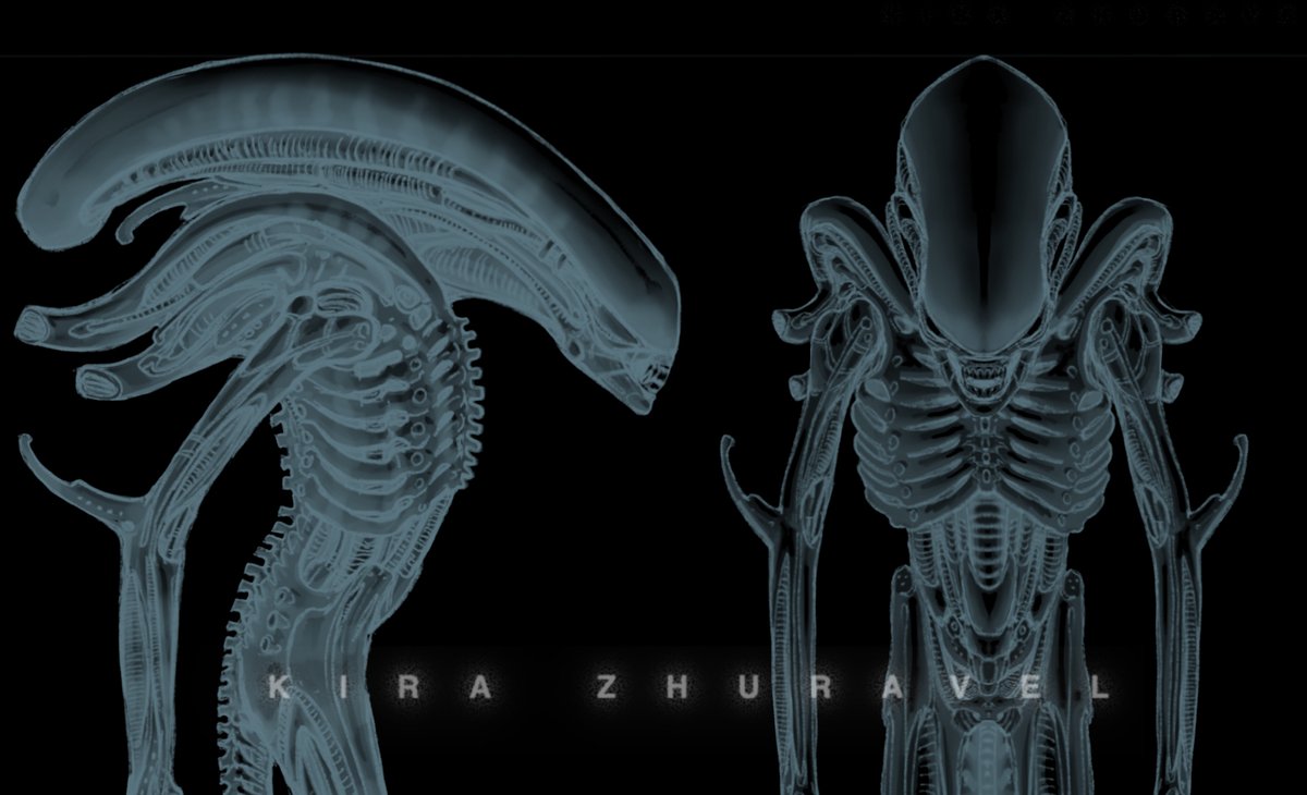 kyrazhuravel's tweet image. Devil’s details #xenomorph