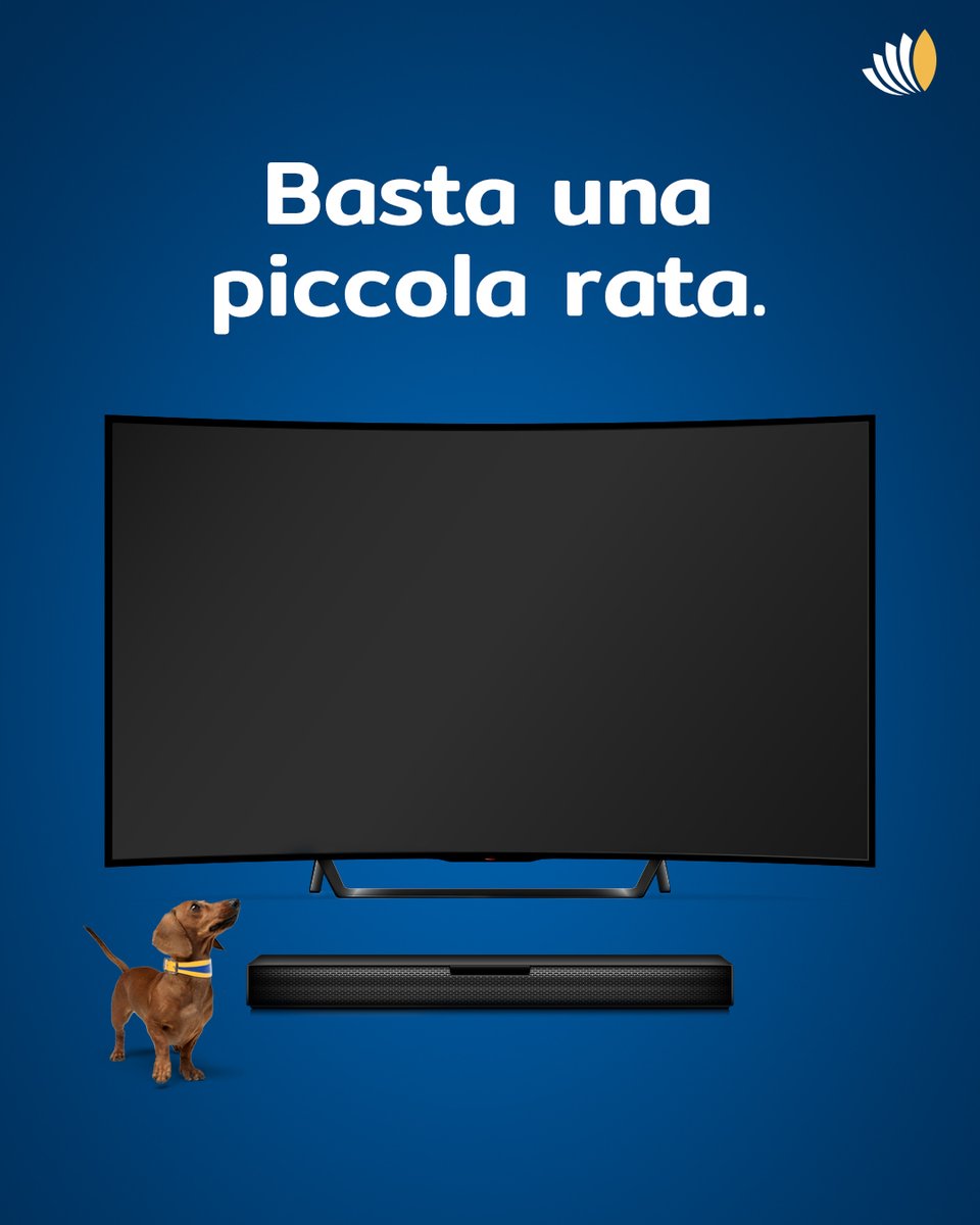 🖥Il tuo nuovo televisore ti sta aspettando!

Per questa e molte altre necessità, puoi richiedere RataBassotta → bit.ly/RataBassotta_FB

#IBLBanca #MiglioraLaVitaDiTuttiIGiorni #RataBassotta #Sogni #cessionedelquinto #prestiti

(Mes. pub. IEBCC su iblbanca.it)