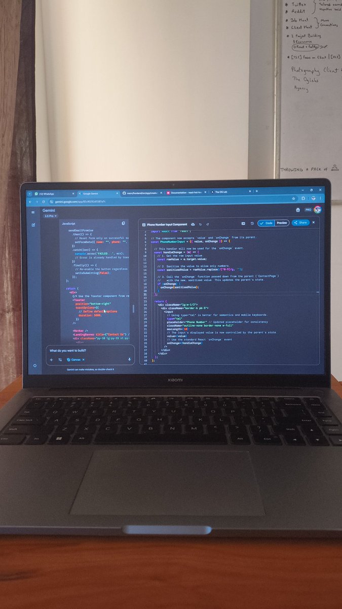 CleverCoder0's tweet image. Been using @GeminiApp for quite a while now, 

It has increased my productivity in building clear logic and solutions for my clients.

How often do you use AI in your workflow?
