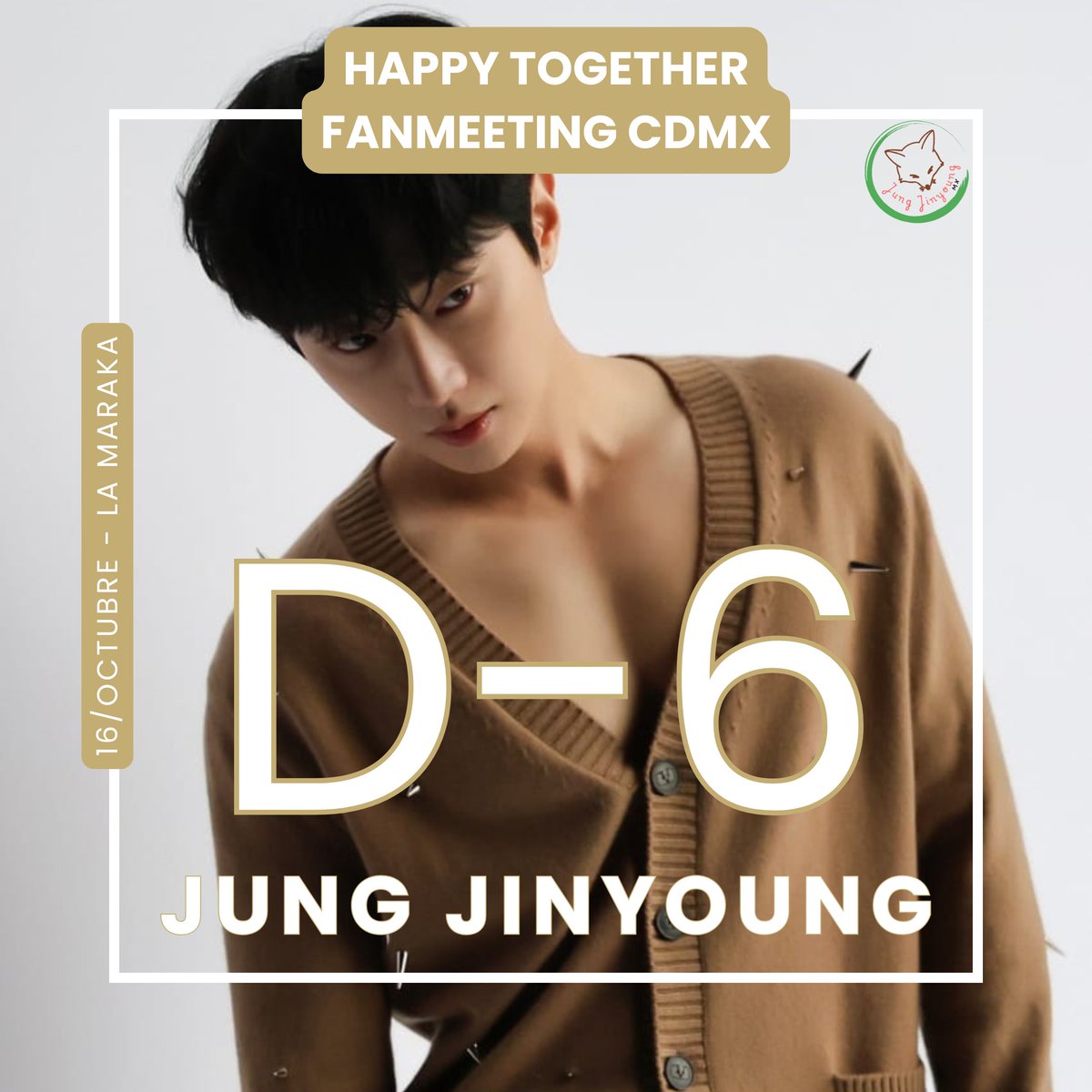 D-DAY JINYOUNG @ MEXICO 🇲🇽 | Grecia Mandu만두 tweet media