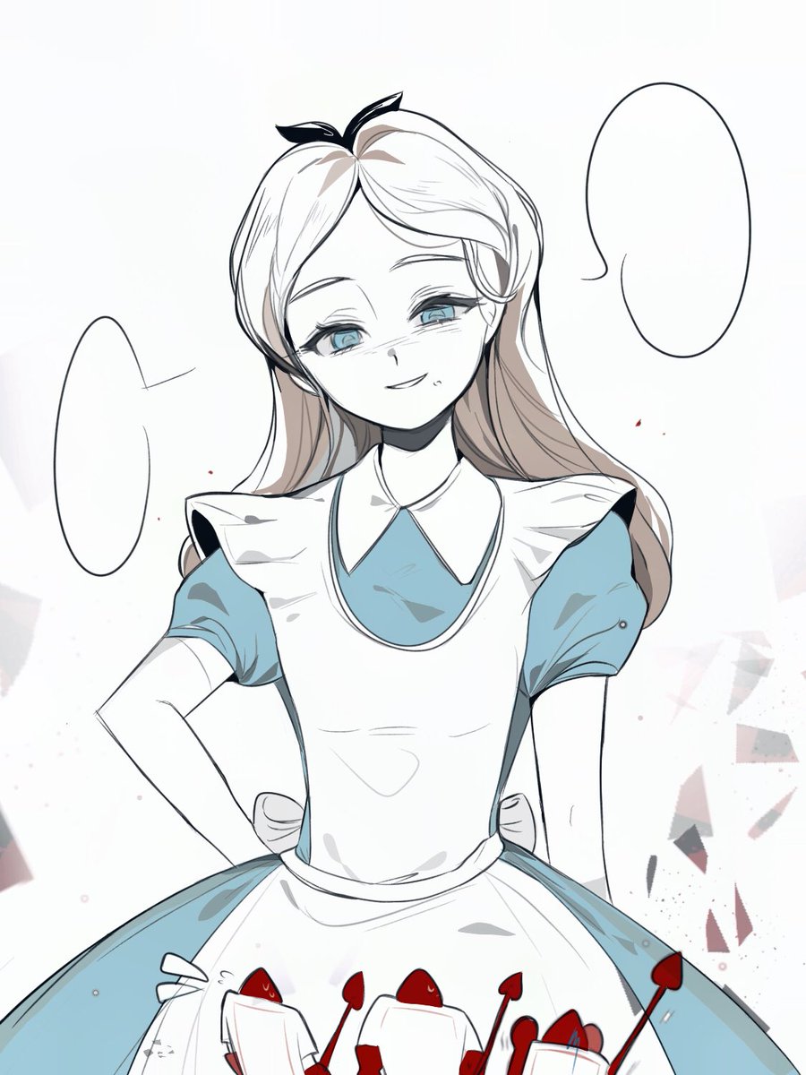 jingran131000's tweet image. Aliceeee～
#AliceInWonderland 
#Alice