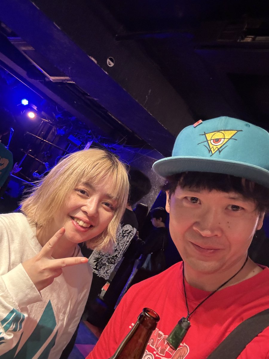 negativeecstasy's tweet image. スリミリの新曲聴けました！新しいバンドも見れたし、昼から🍺呑めたので超ハッピー。ハッピーパンク最高。

#スリミリ #ANTIKNOCK #slingshotmillion2 #HAPPYPUNK