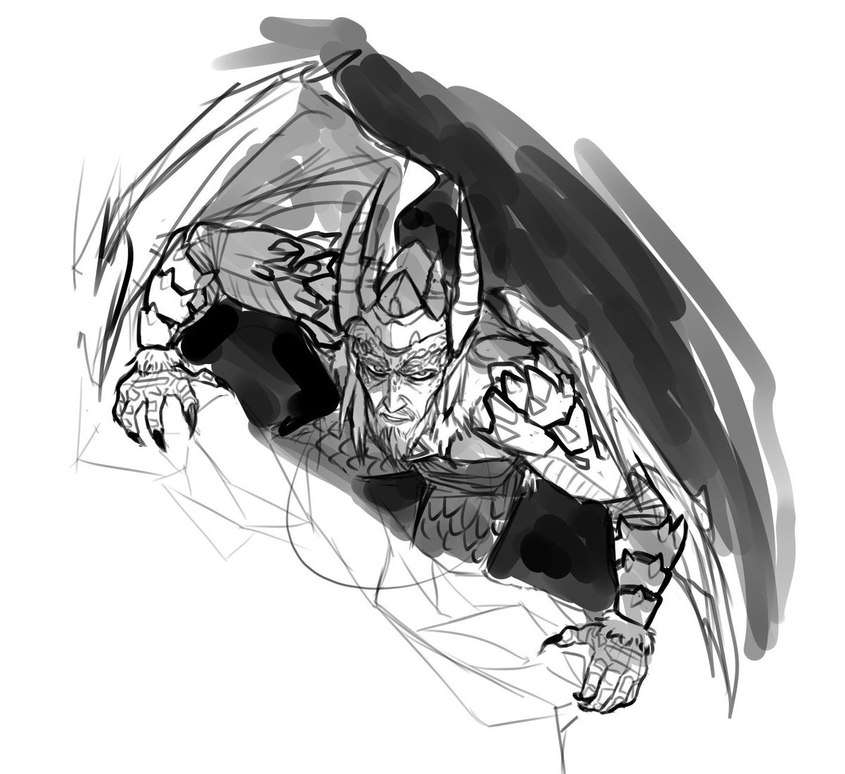 Feral bronze drake or what