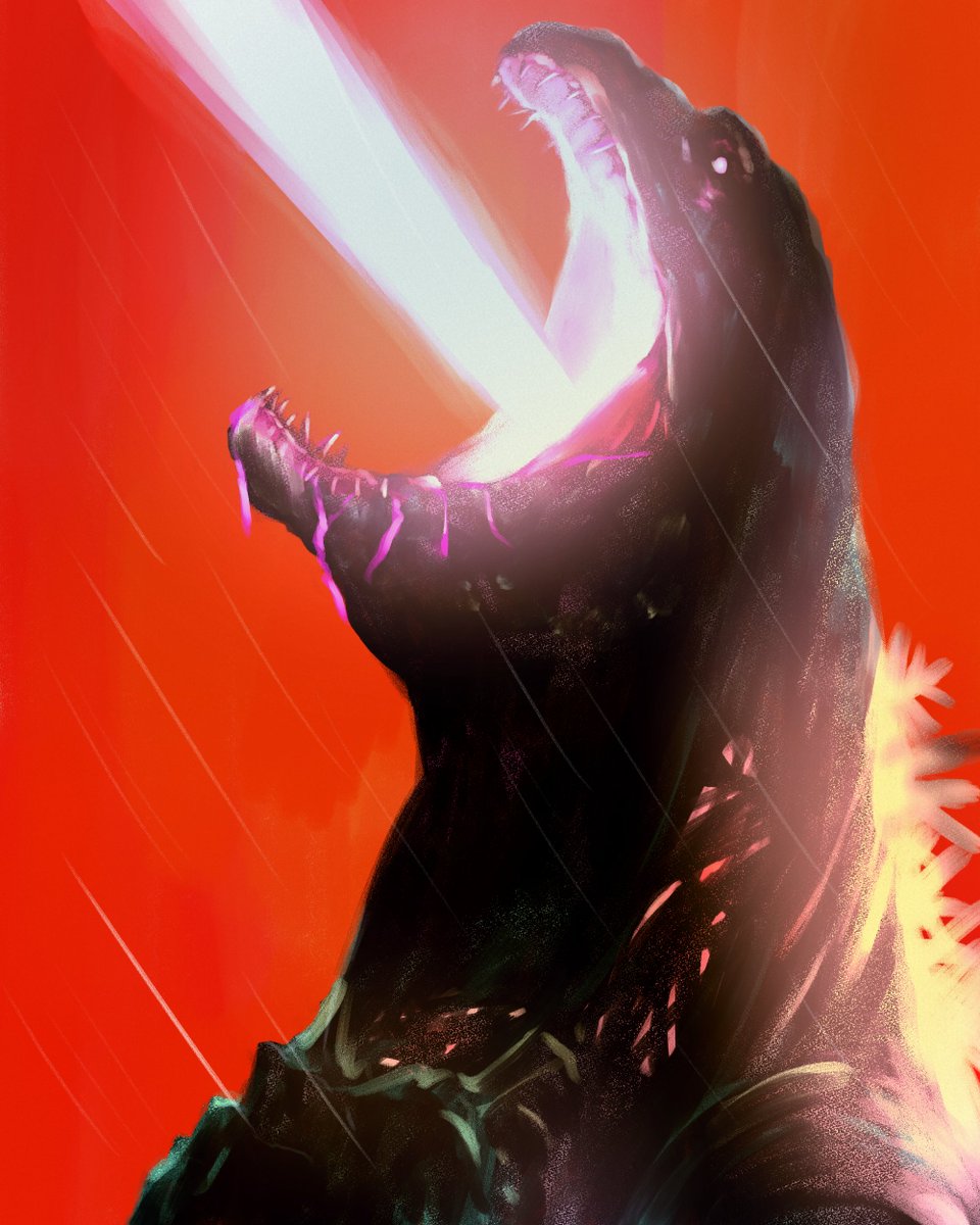 Quick shin gojira paint