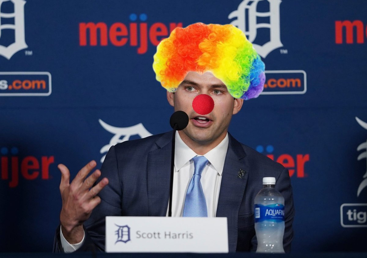 BaseballGuyMike's tweet photo. @tigers Fuck this clown and his "smartest guy in the room" mentality

The complete lack of offense is a result of sitting on your ass at the trade deadline not getting another bat. https://t.co/soxnlBFGFk