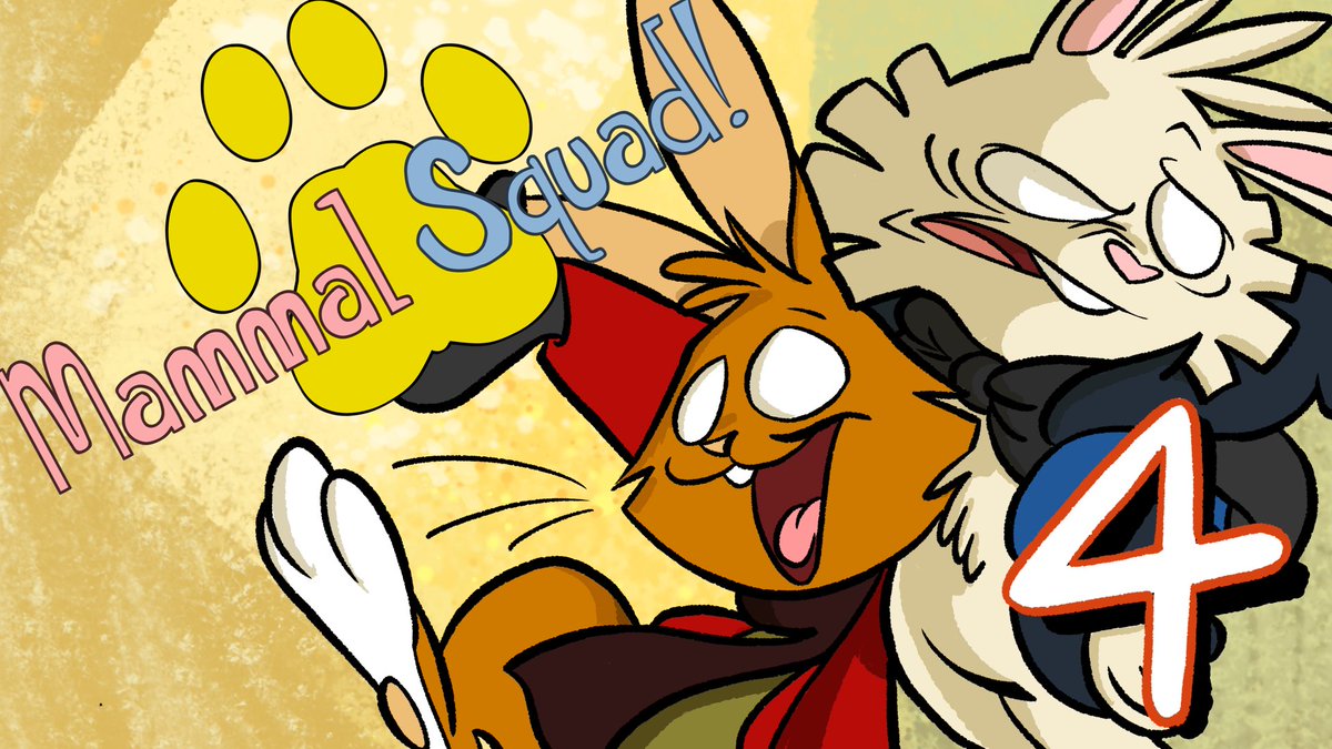 MoonieToonie's tweet image. Mammal Squad! - Popcorn EPISODE 4 has been released!!
Popcorn is tasked with taking his brother to Karate. He seems more on edge than usual, maybe it was something that happened in the past?

WATCH NOW 🐰youtu.be/hGdVWxgkV10 

Thumbnail by @joemations1015