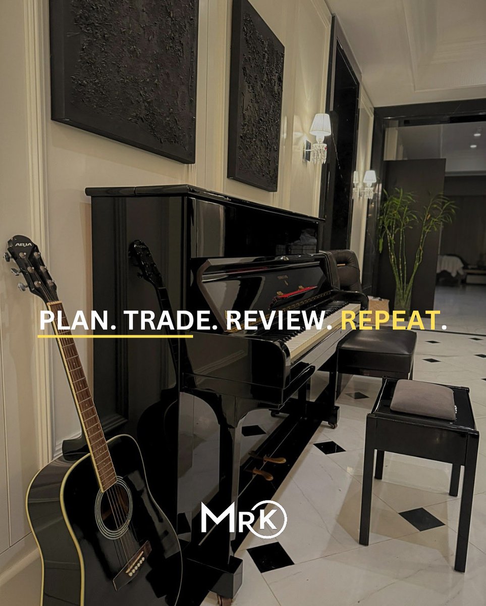 KelvinC003's tweet image. The secret formula never changes:
Plan it. Trade it. Review it. Repeat it.
Perfection isn’t the goal progress is.

#TradingRoutine #Backtesting #ForexEducation