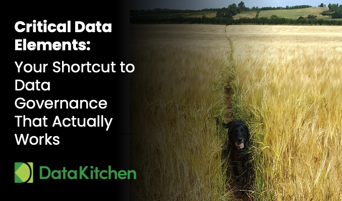 datakitchen_io's tweet image. Did you know that 📉80% of data goverance initiatives fail?
Critical Data Elements: Your Shortcut to Data Governance That Actually Works
hubs.ly/Q03MqSCQ0
#dataquality #opensource #dataobservability #dataops