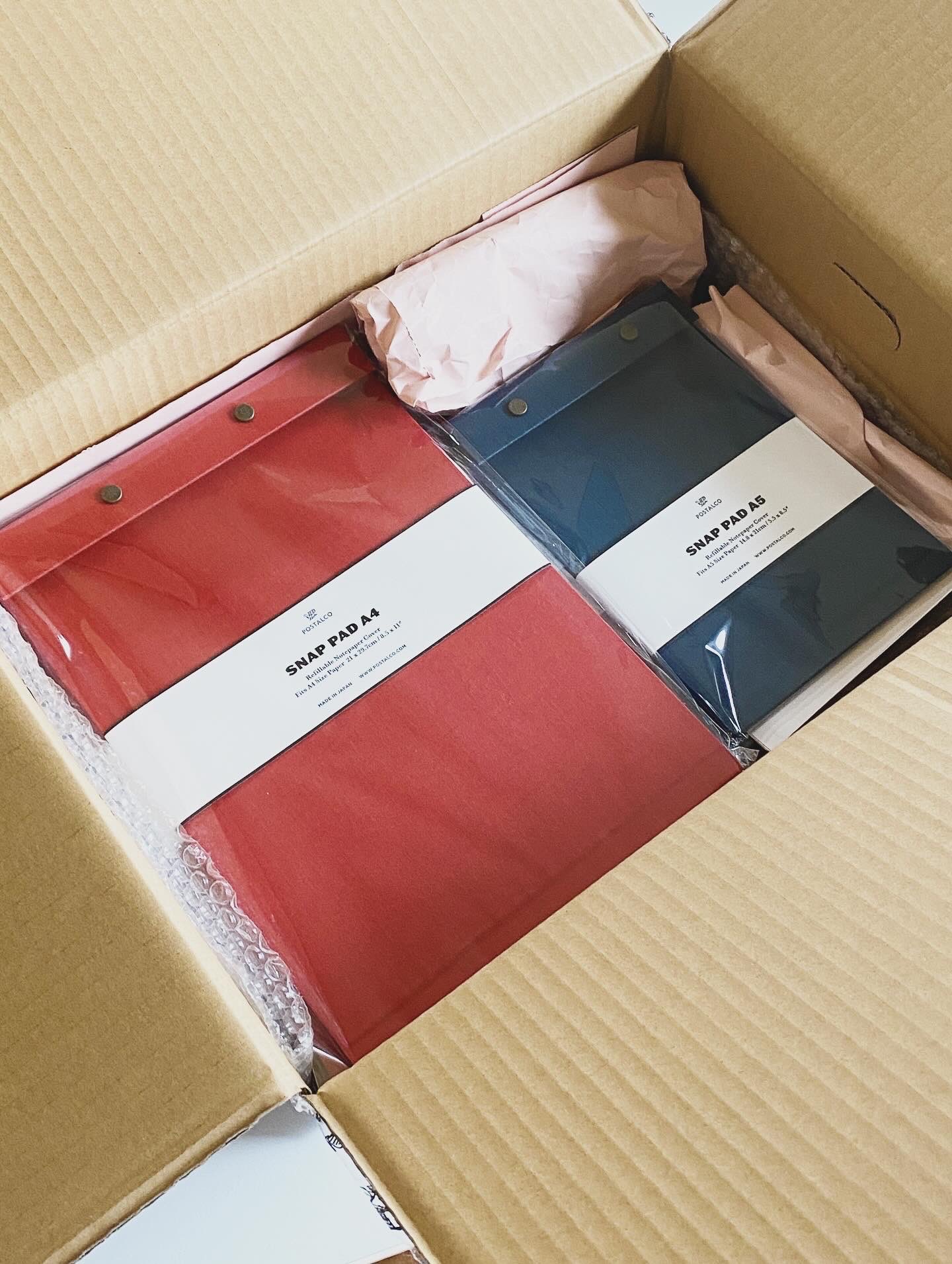 POSTALCO スナップパッド A4 赤 レッド POSTALCO ポスタルコ