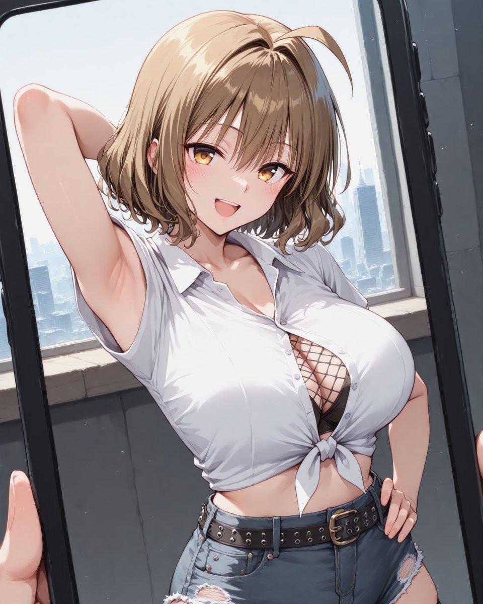 Mikoko_Neko's tweet image. 1枚目：午前中に作ってた構図
2枚目：2時間後の構図
どうしてこうなったฅ^&amp;gt;ω&amp;lt;^ฅ⁉

NIKKE：アニス
#AIイラスト術師さんと繋がりたい 
#AIイラスト好きさんと繋がりたい 
#みこ猫ART