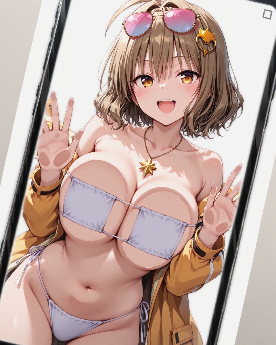 Mikoko_Neko's tweet image. 1枚目：午前中に作ってた構図
2枚目：2時間後の構図
どうしてこうなったฅ^&amp;gt;ω&amp;lt;^ฅ⁉

NIKKE：アニス
#AIイラスト術師さんと繋がりたい 
#AIイラスト好きさんと繋がりたい 
#みこ猫ART