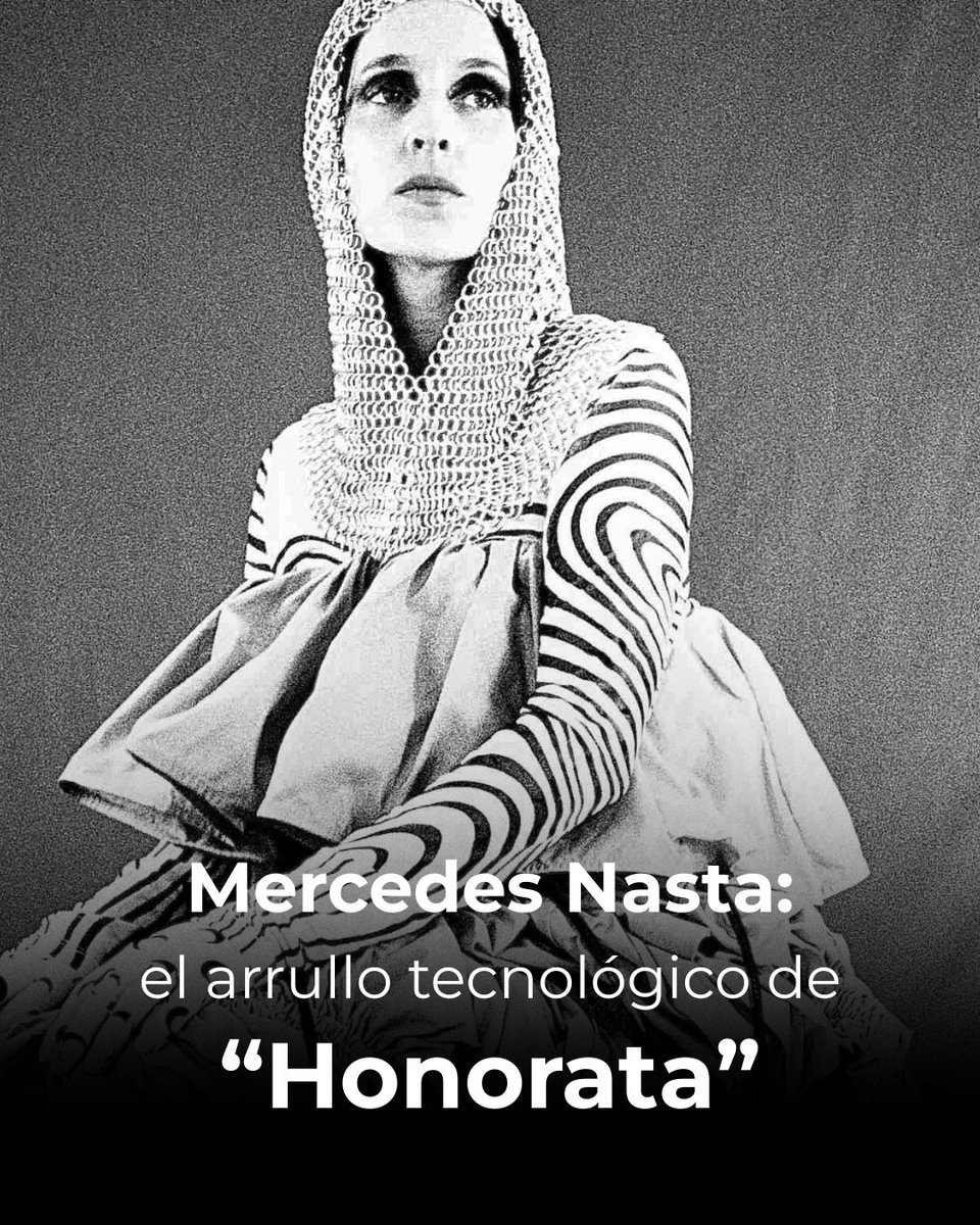 ✨ ¡Hoy, 11 de octubre! El Espacio de Experimentación Sonora del MUAC abre sus puertas al universo del pop con Honorata, la nueva obra de la compositora mexicana Mercedes Nasta.

Concebida como un arrullo tecnológico, Honorata explora los ritmos internos del sonido y los momentos
